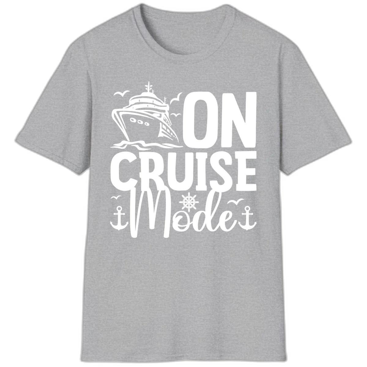 On Cruise Mode T-Shirt in Sport Grey