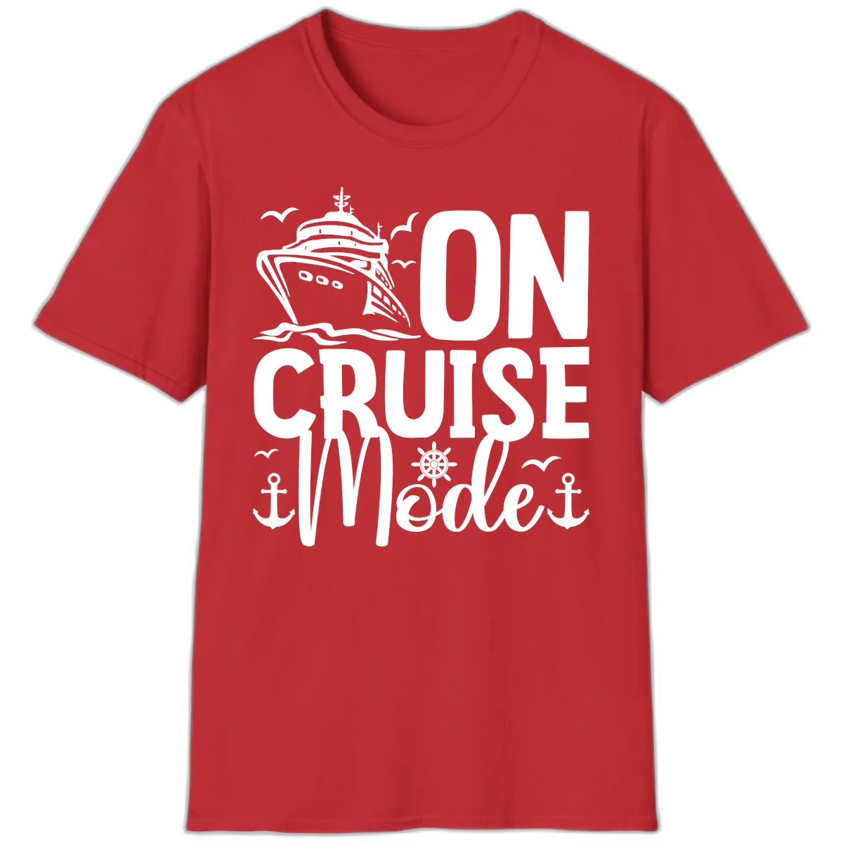 On Cruise Mode T-Shirt in Red