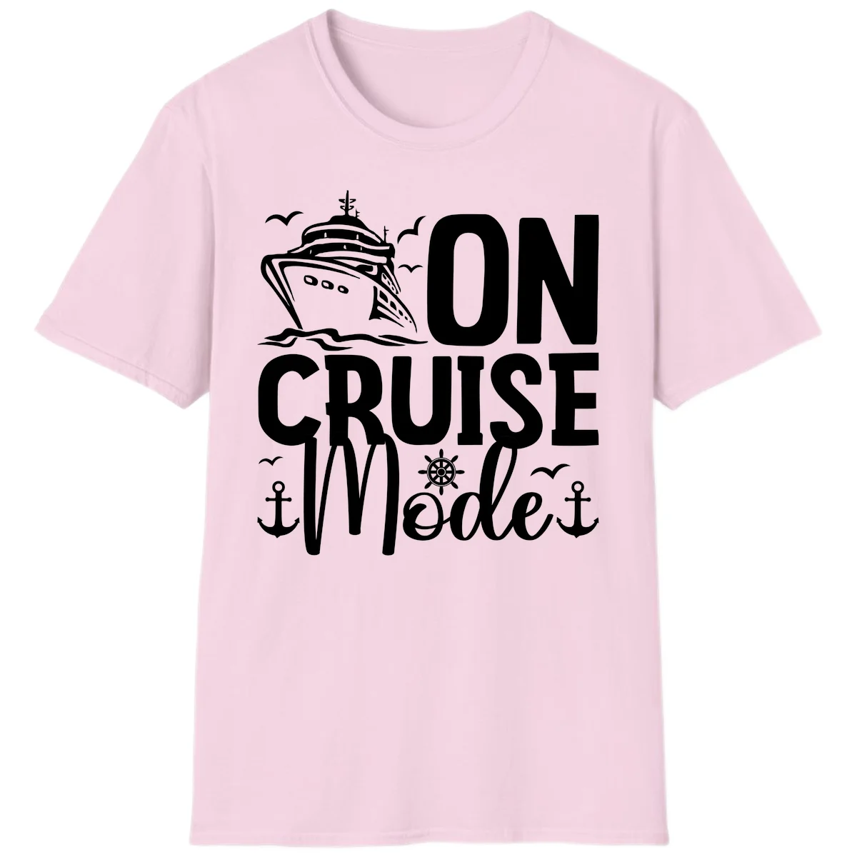 On Cruise Mode T-Shirt in Light Pink