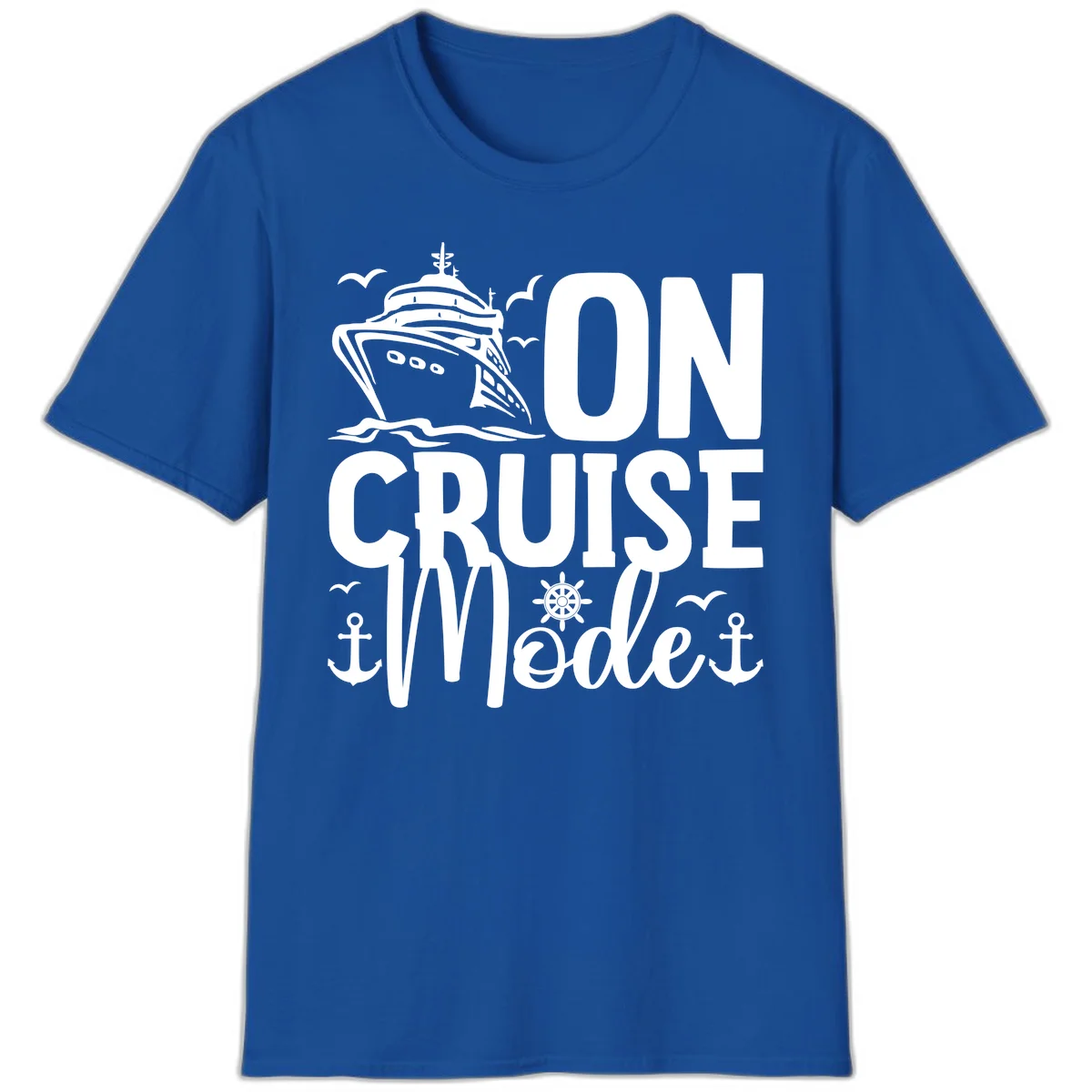 On Cruise Mode T-Shirt in Royal