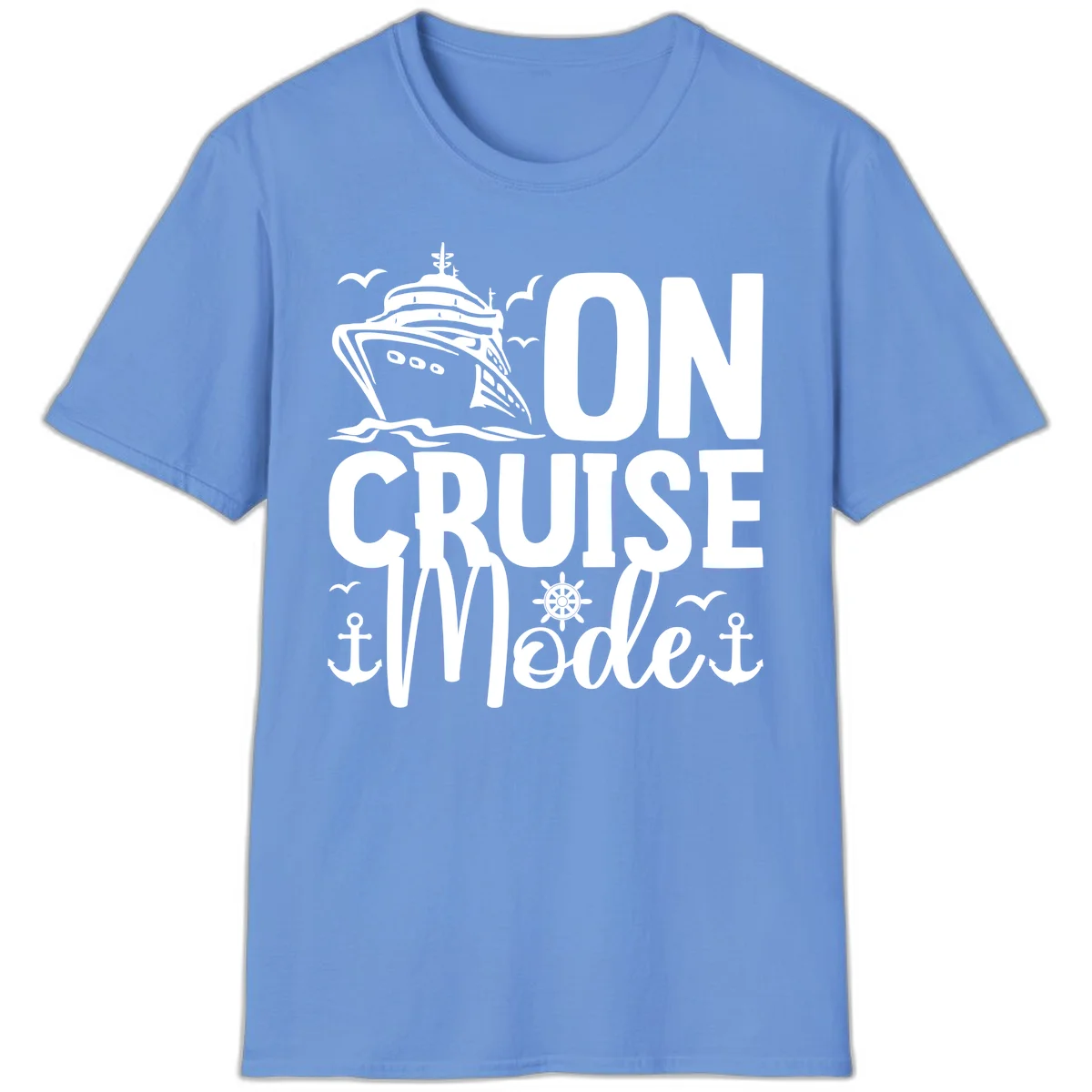 On Cruise Mode T-Shirt in Carolina Blue
