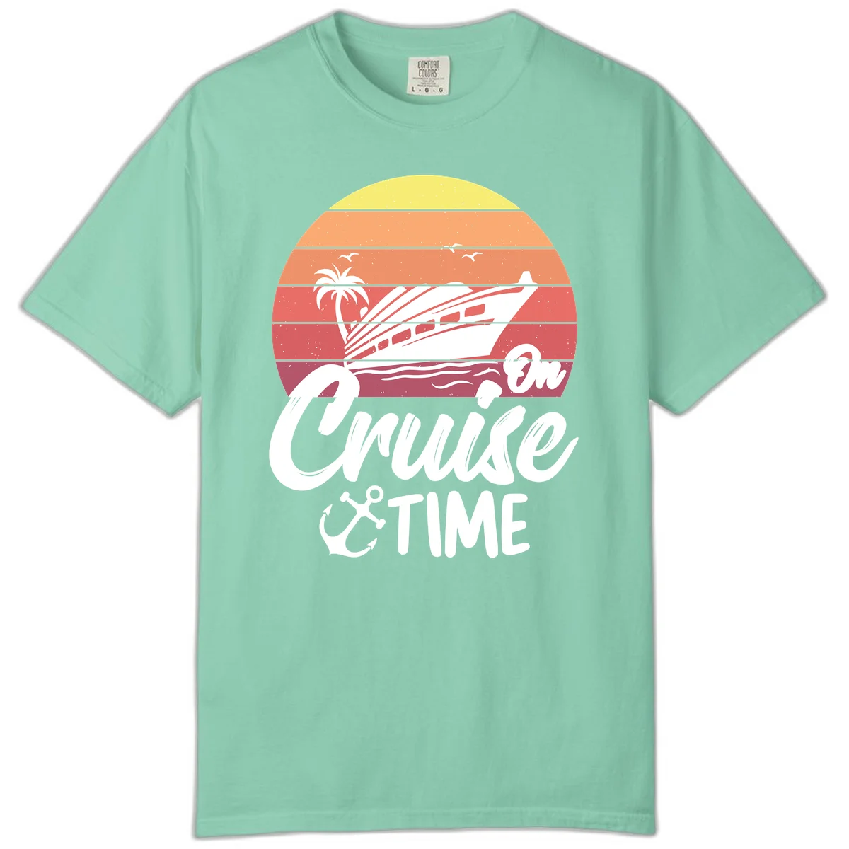 Cruise Time Sunset Vibes Comfort Color in Island Reef