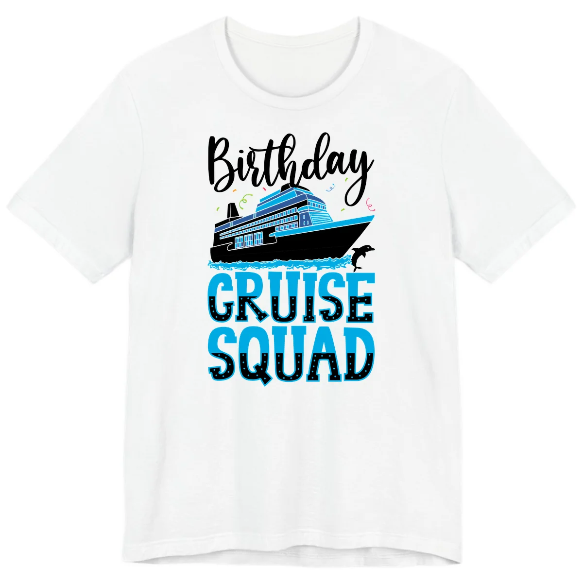 Birthday Cruise Squad Premium T-Shirt in White