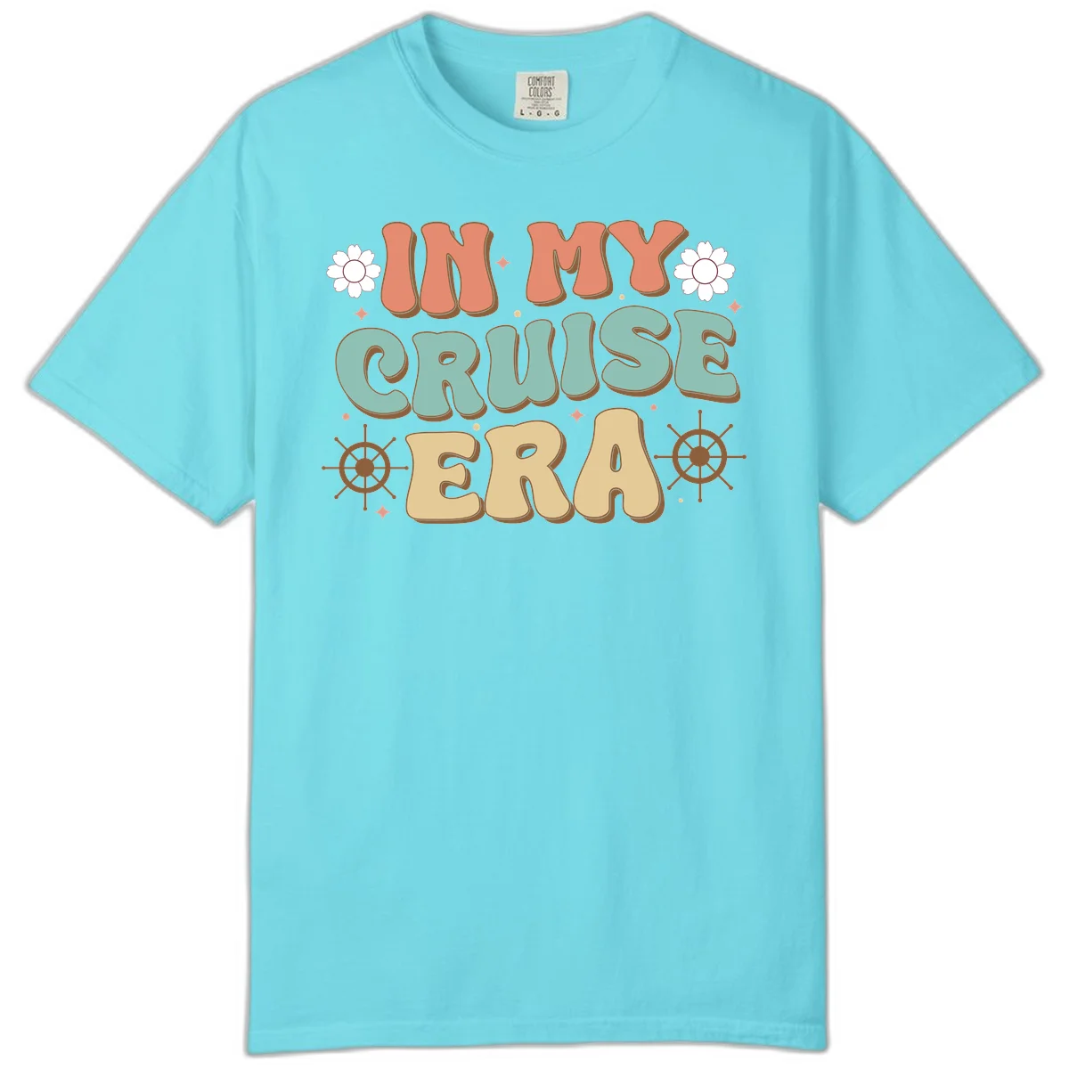 In My Cruise Era Comfort Color in Lagoon Blue