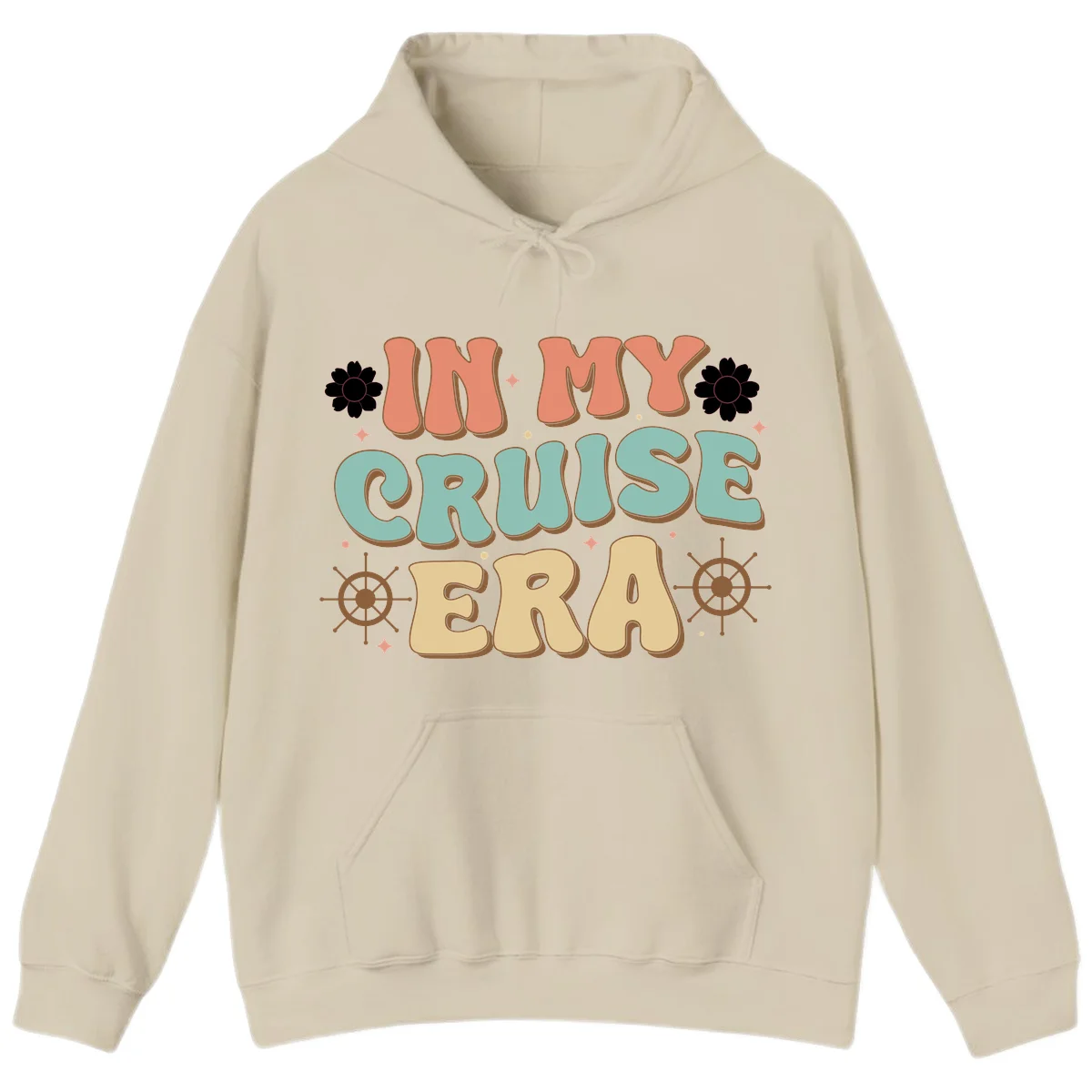 In My Cruise Era Hoodie in Sand
