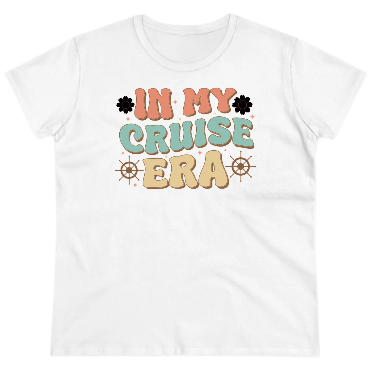In My Cruise Era Ladies Tee in White