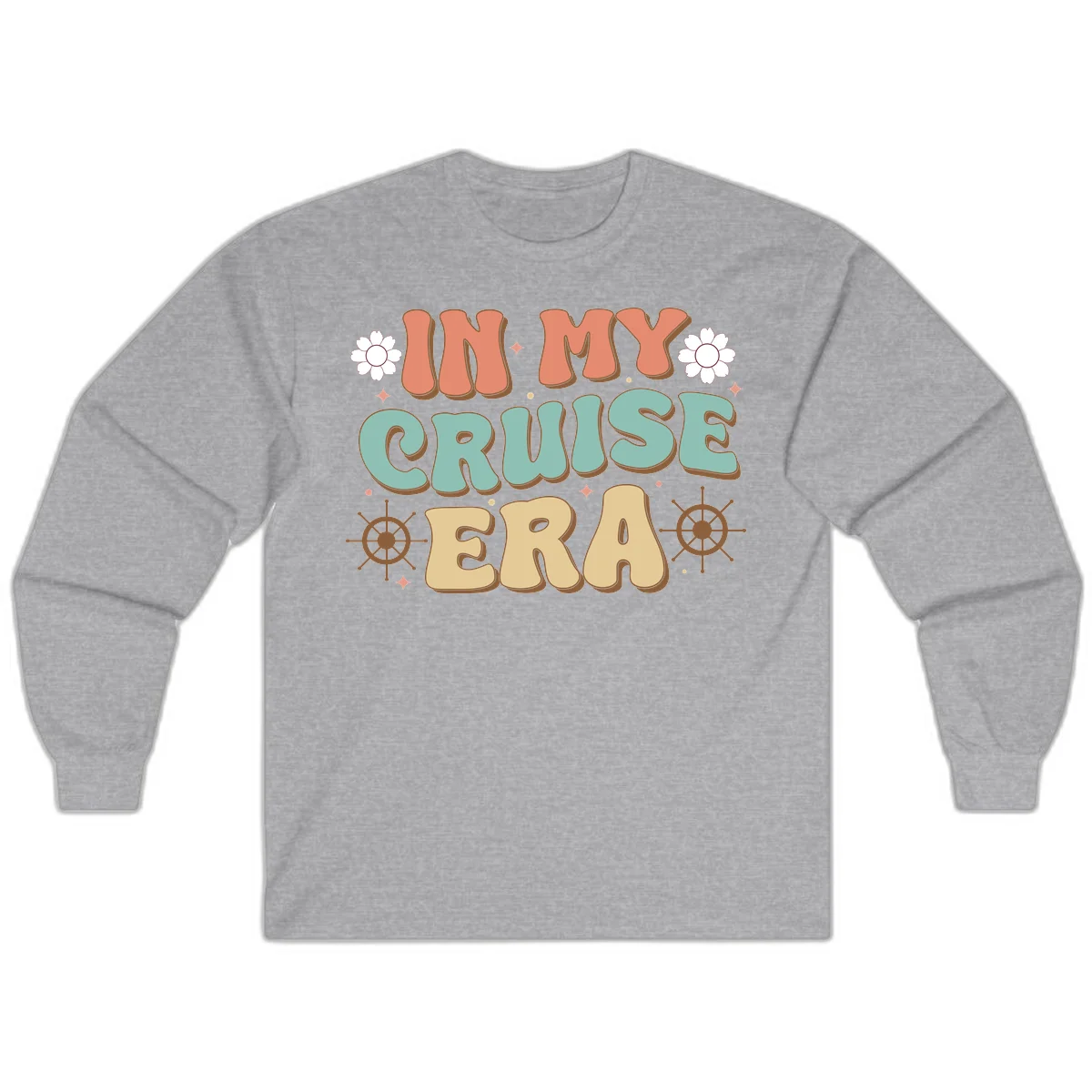 In My Cruise Era Long Sleeve in Sport Grey