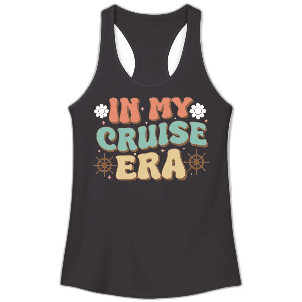 In My Cruise Era Ladies Tank in Black