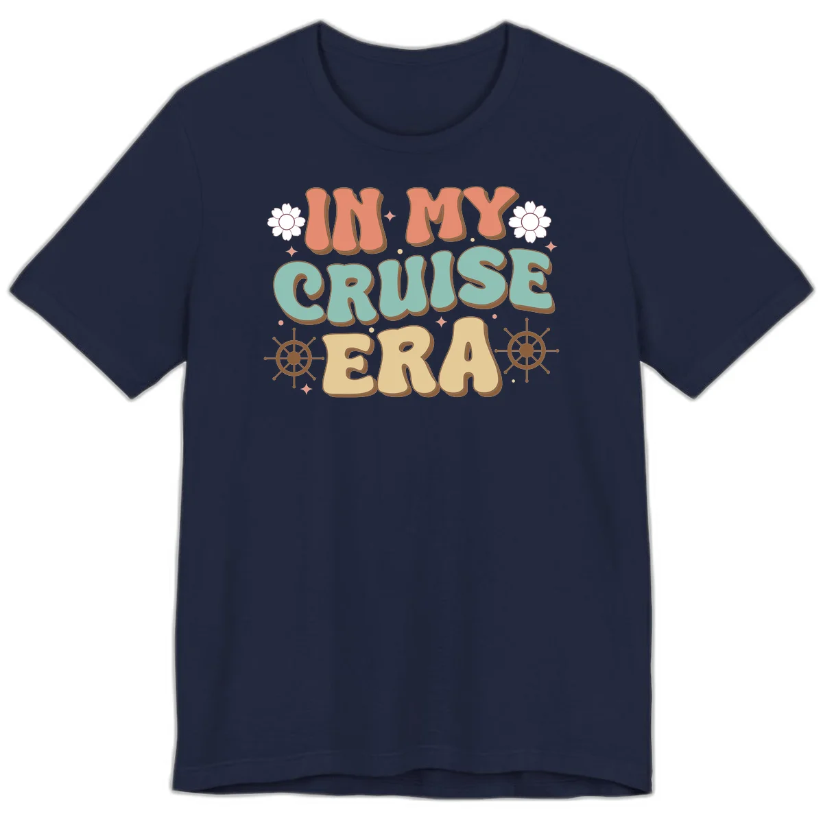 In My Cruise Era Premium T-Shirt in Navy