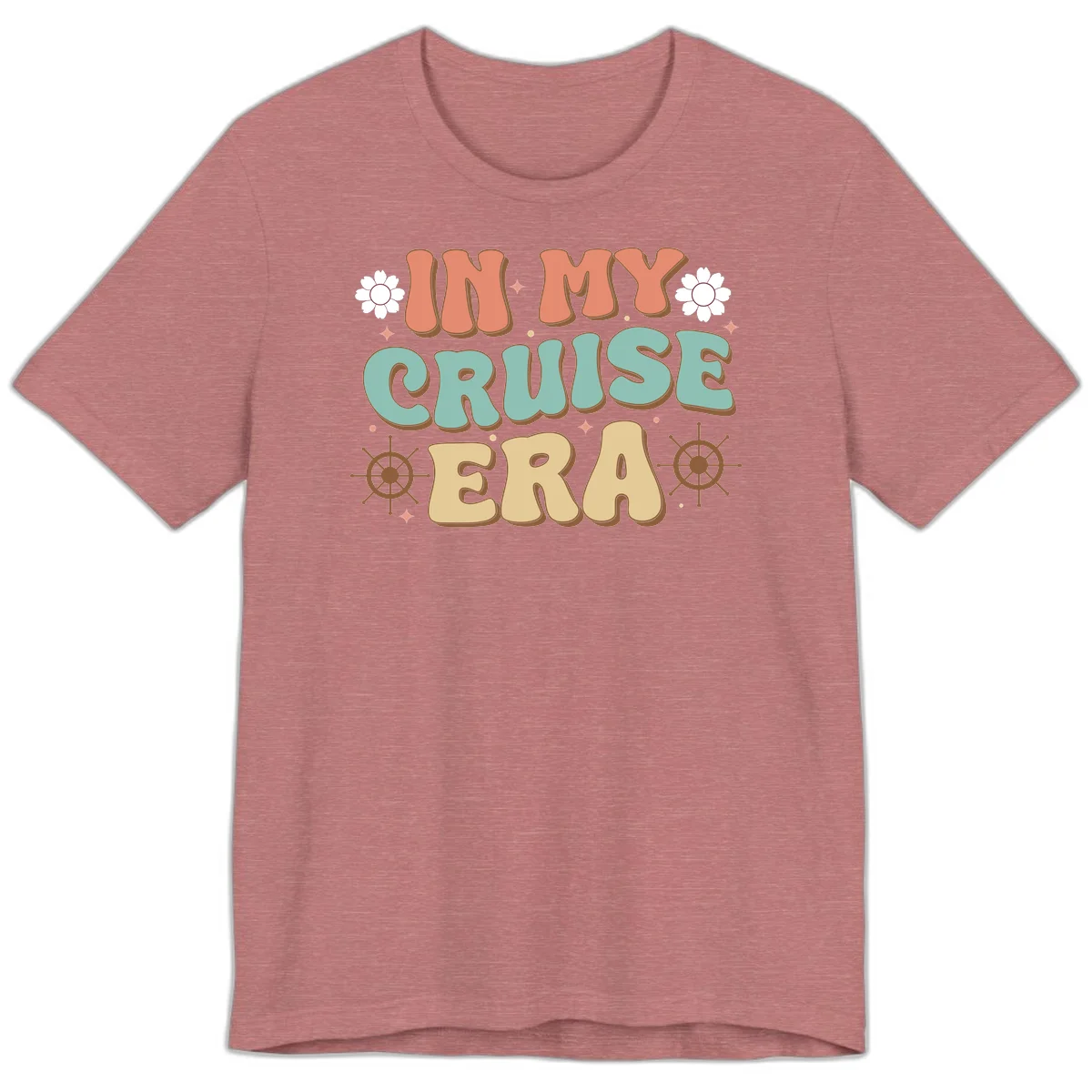 In My Cruise Era Premium T-Shirt in Heather Mauve