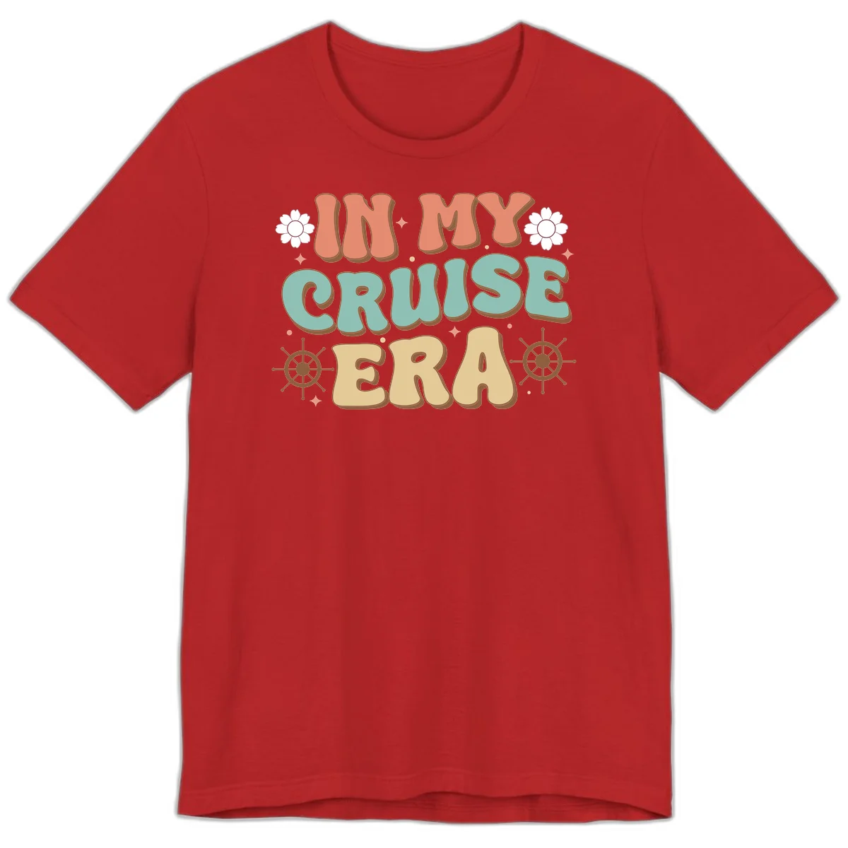 In My Cruise Era Premium T-Shirt in Red