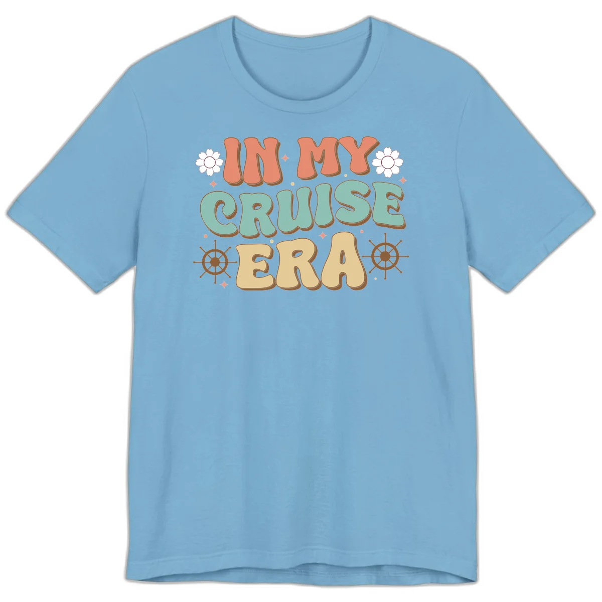In My Cruise Era Premium T-Shirt in Ocean Blue
