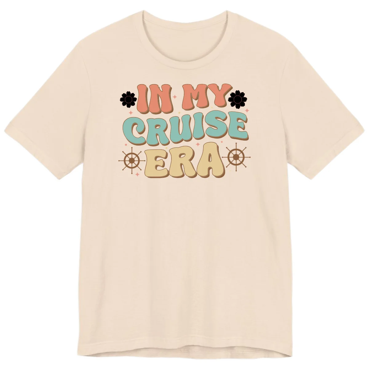 In My Cruise Era Premium T-Shirt in Soft Cream