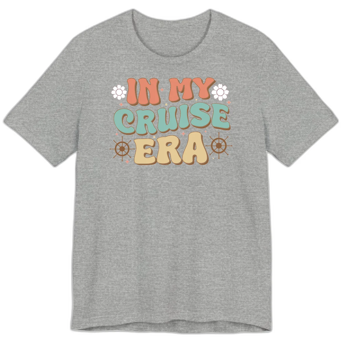 In My Cruise Era Premium T-Shirt in Athletic Heather