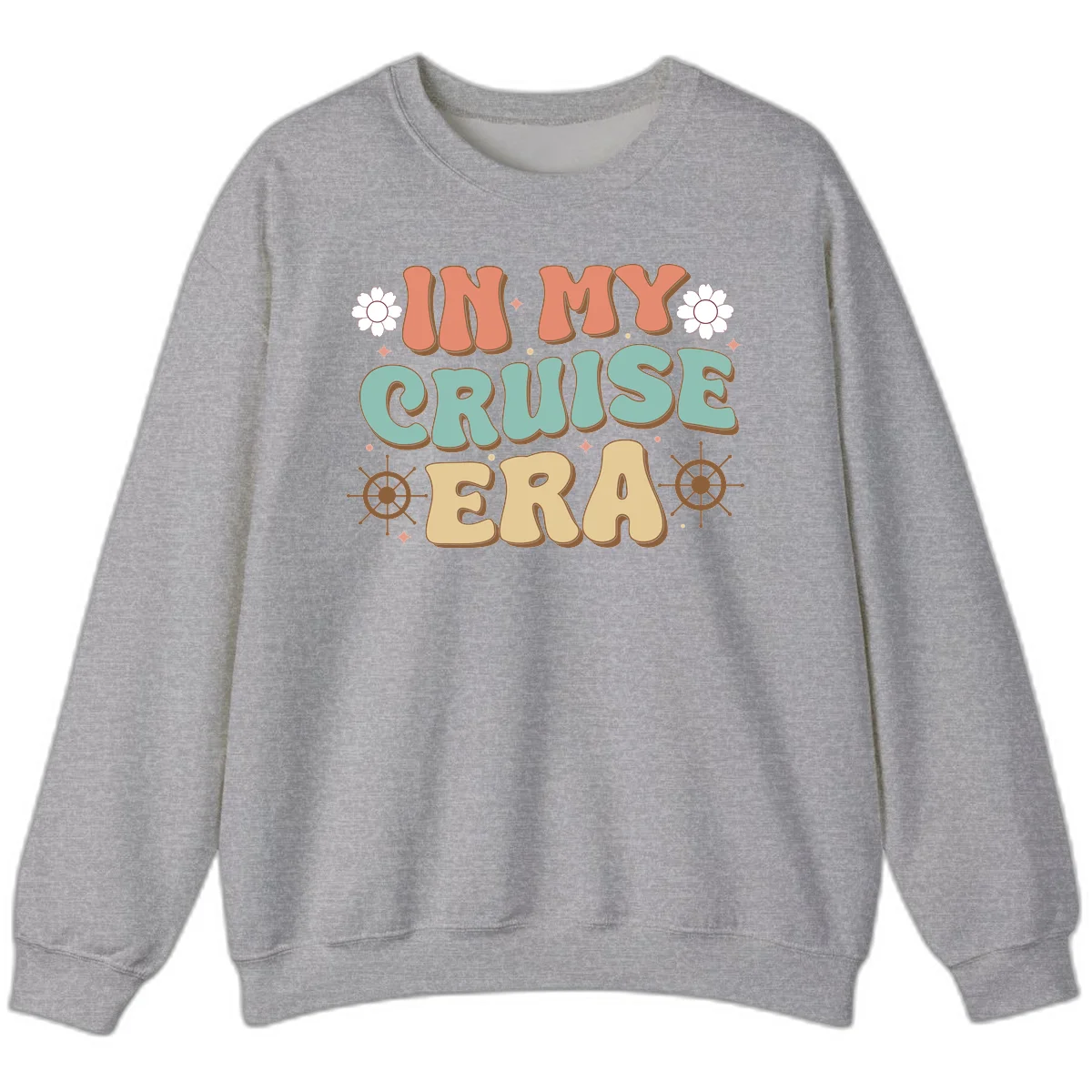 In My Cruise Era Sweatshirt in Sport Grey