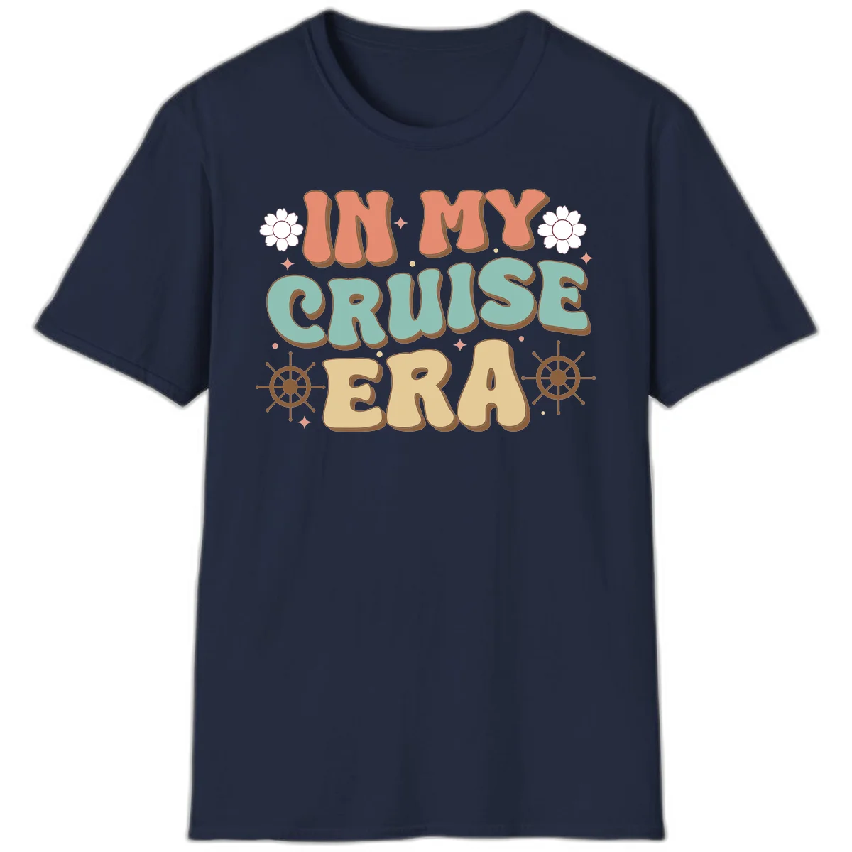 In My Cruise Era T-Shirt in Navy