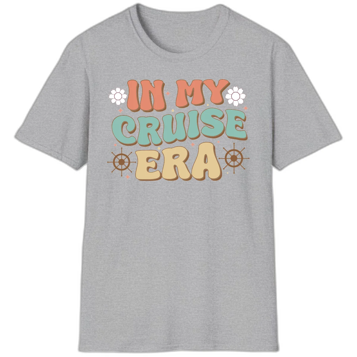 In My Cruise Era T-Shirt in Sport Grey