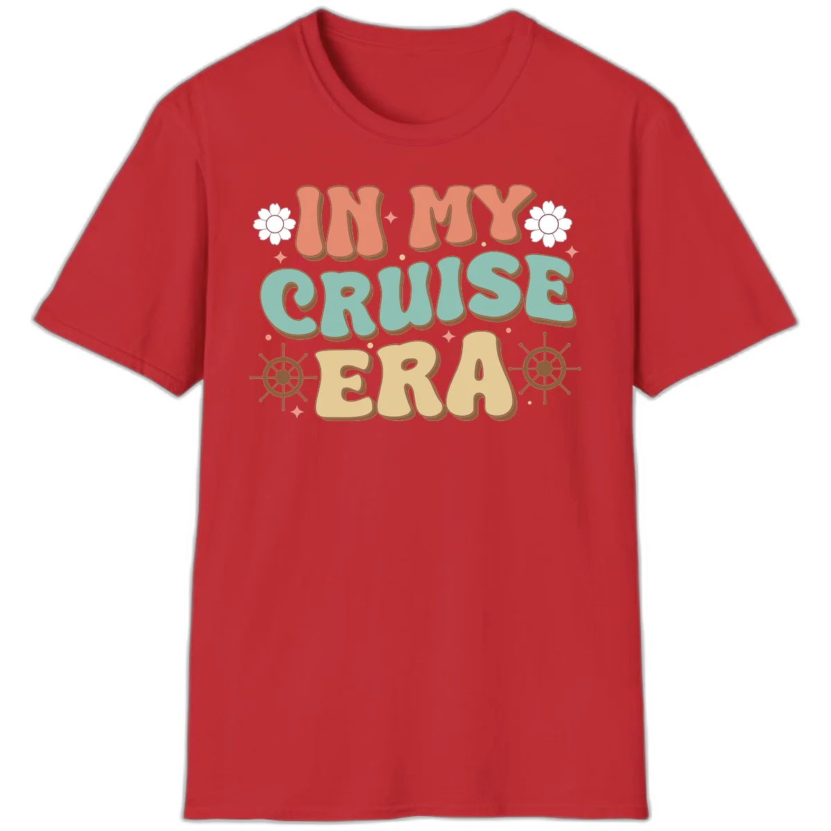 In My Cruise Era T-Shirt in Red