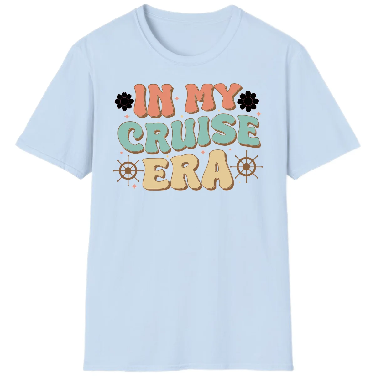 In My Cruise Era T-Shirt in Light Blue