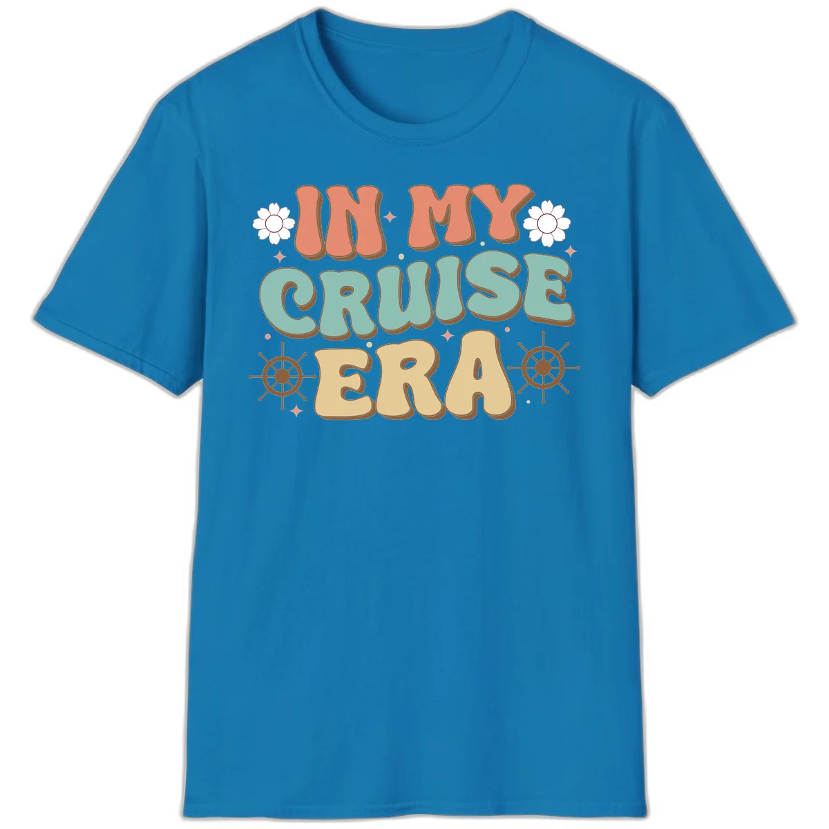 In My Cruise Era T-Shirt in Sapphire