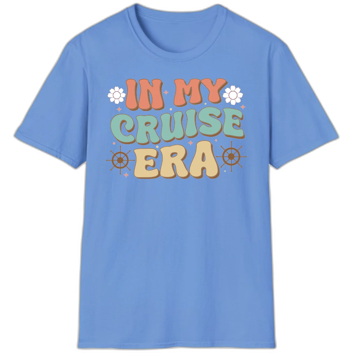 In My Cruise Era T-Shirt in Carolina Blue
