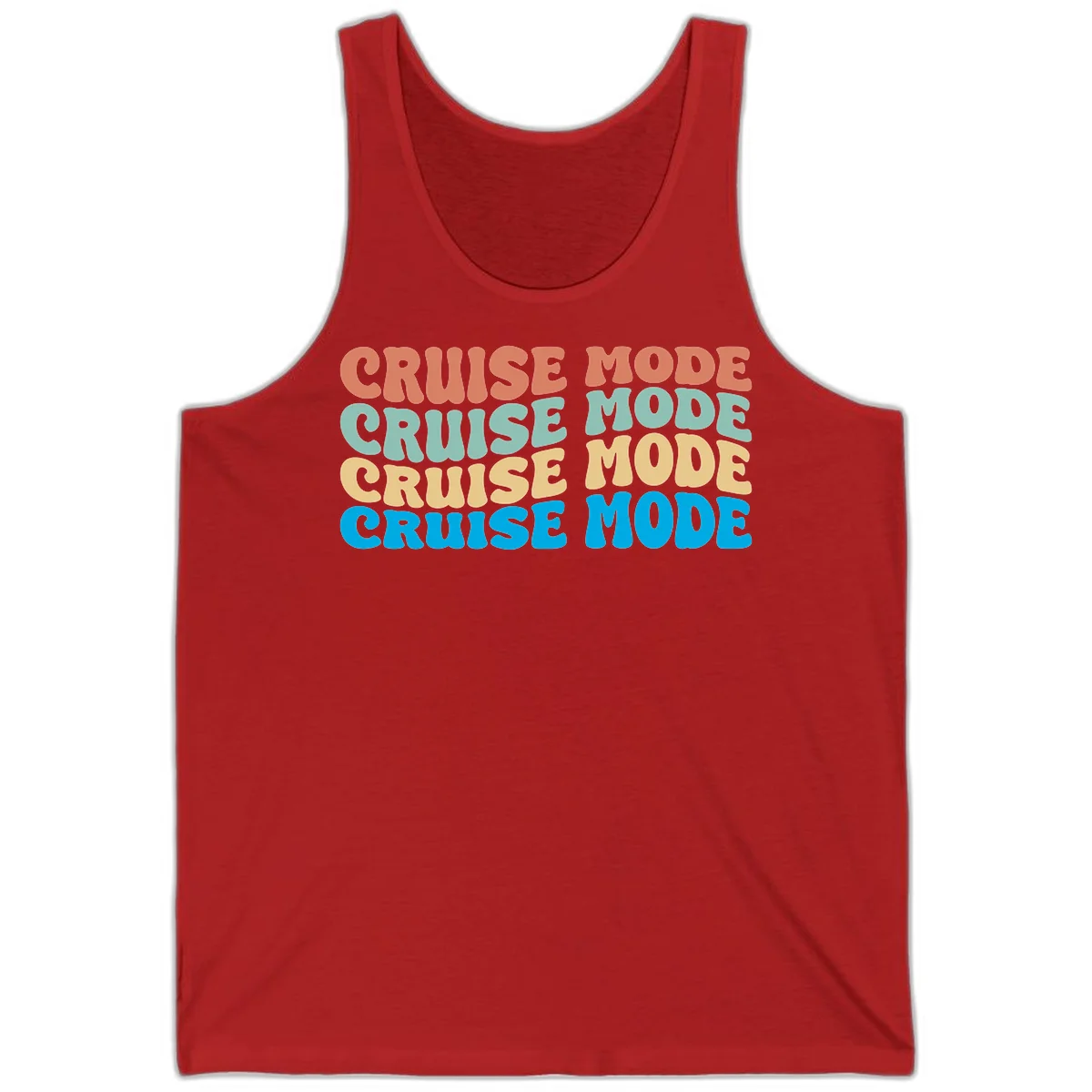 Cruise Mode Repeat Tank in Red