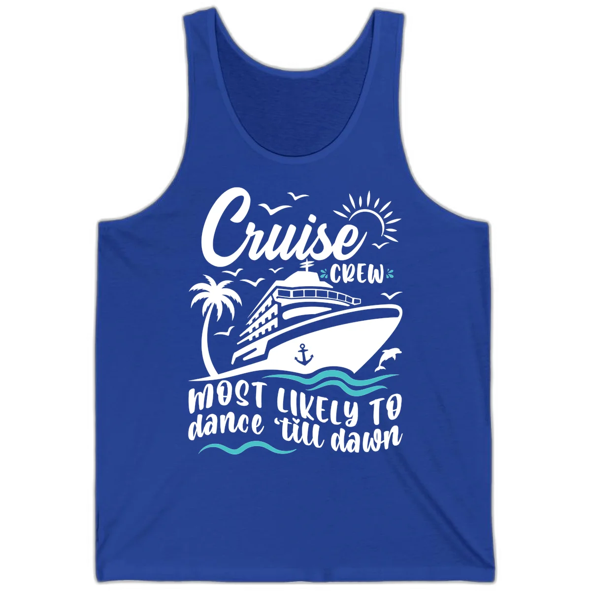 Cruise Crew Most Likely To Dance Tank in True Royal