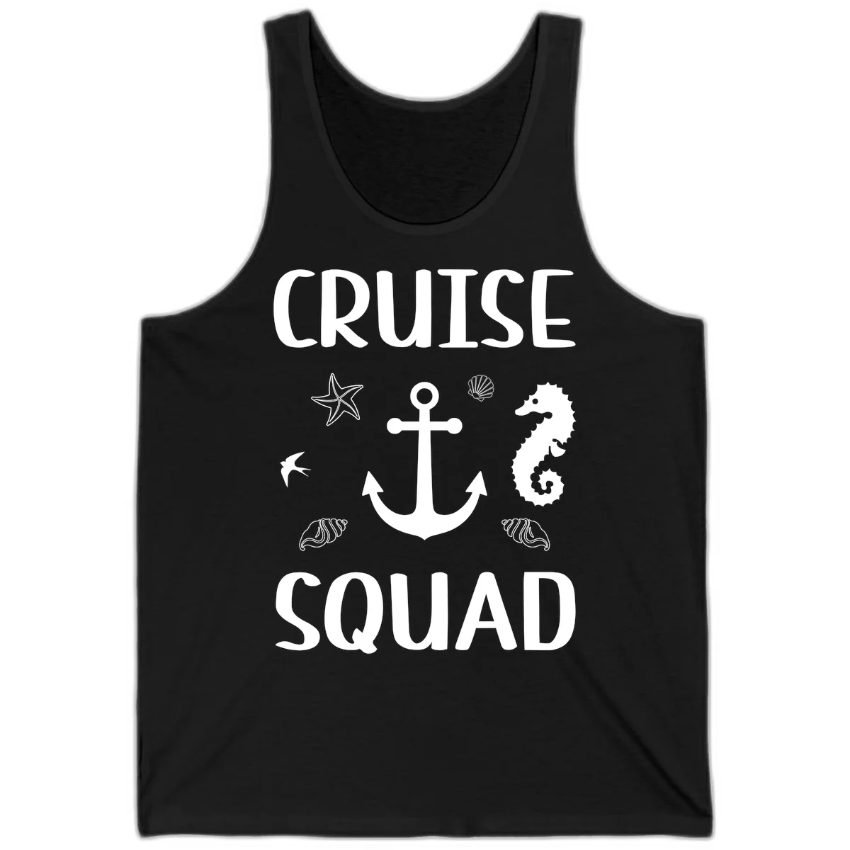 Cruise Squad Anchor Tank in Black