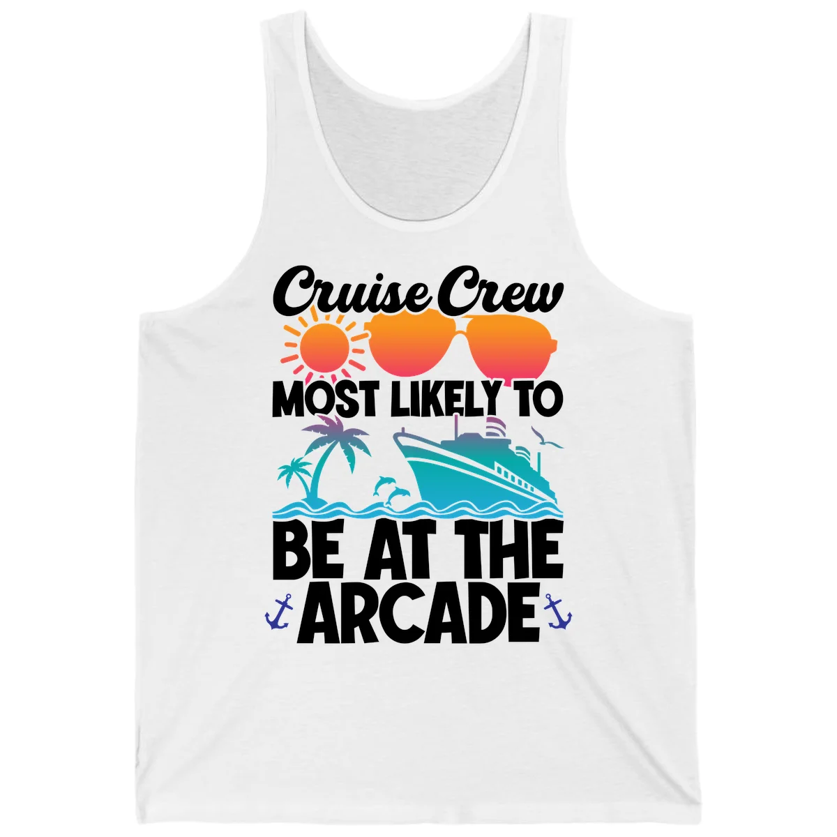 Cruise Crew Most Likely To Be At The Arcade Tank in White