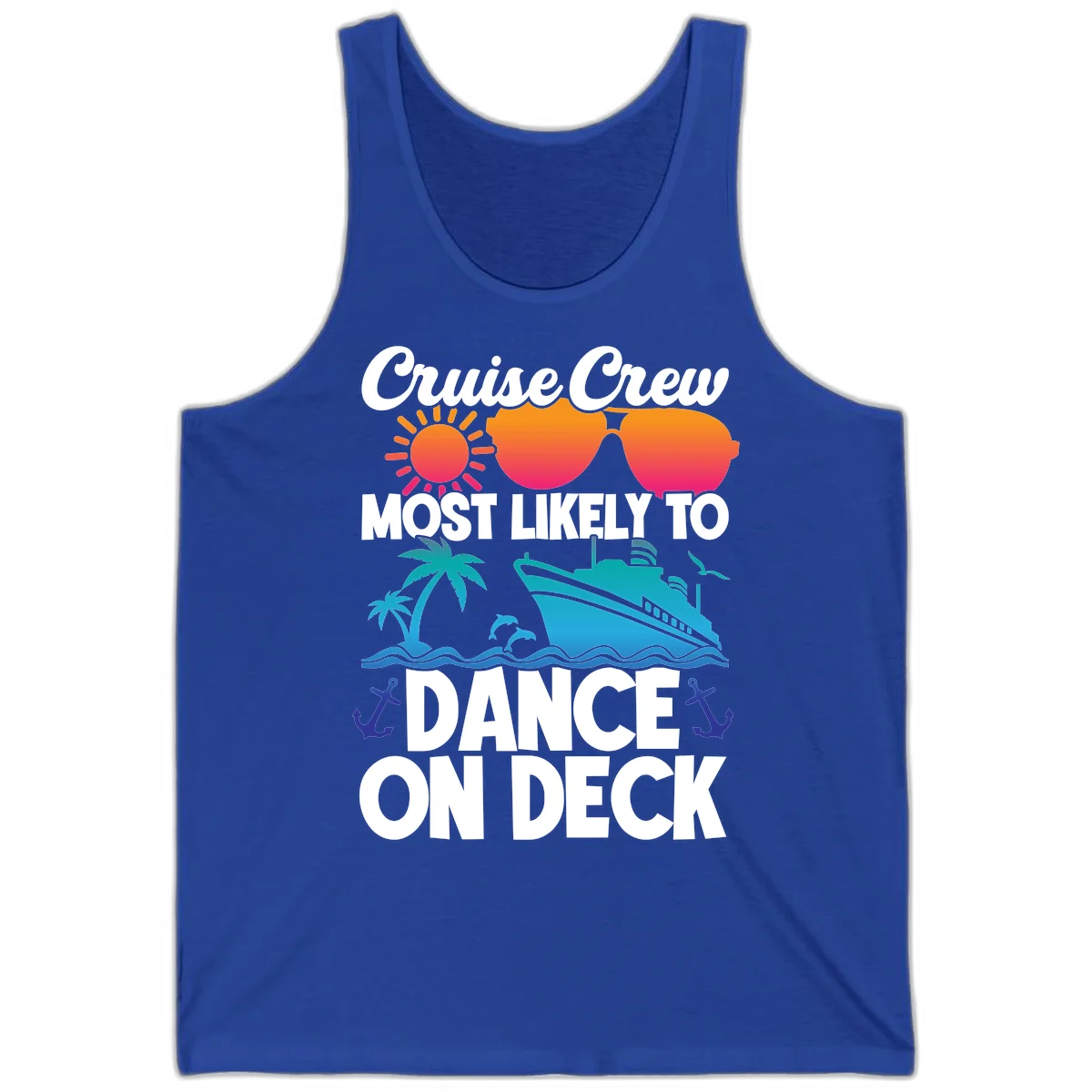 Cruise Crew Most Likely To Dance On Deck Tank in True Royal