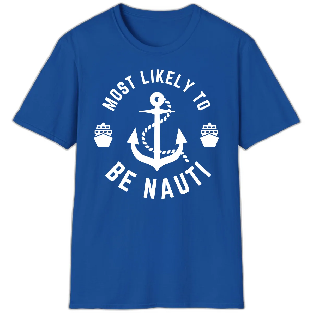 Most Likely To Be Nautical T-Shirt in Royal