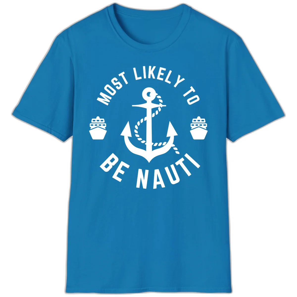 Most Likely To Be Nautical T-Shirt in Sapphire