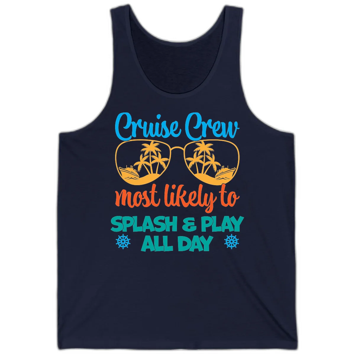 Cruise Crew Most Likely To Splash & Play Tank in Navy