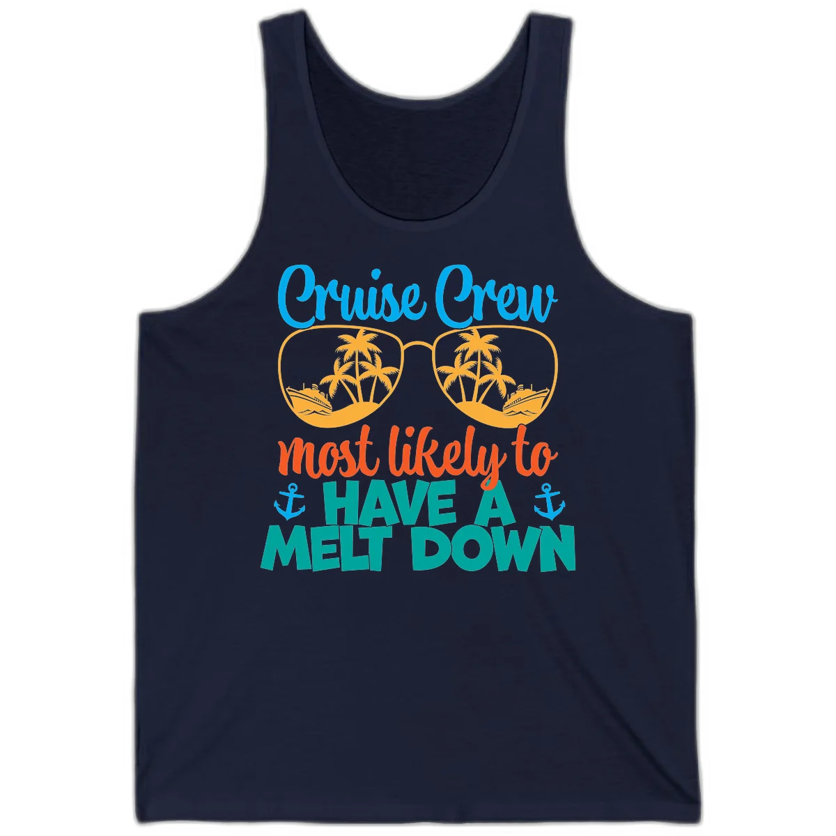 Cruise Crew Most Likely To Have A Meltdown Tank in Navy