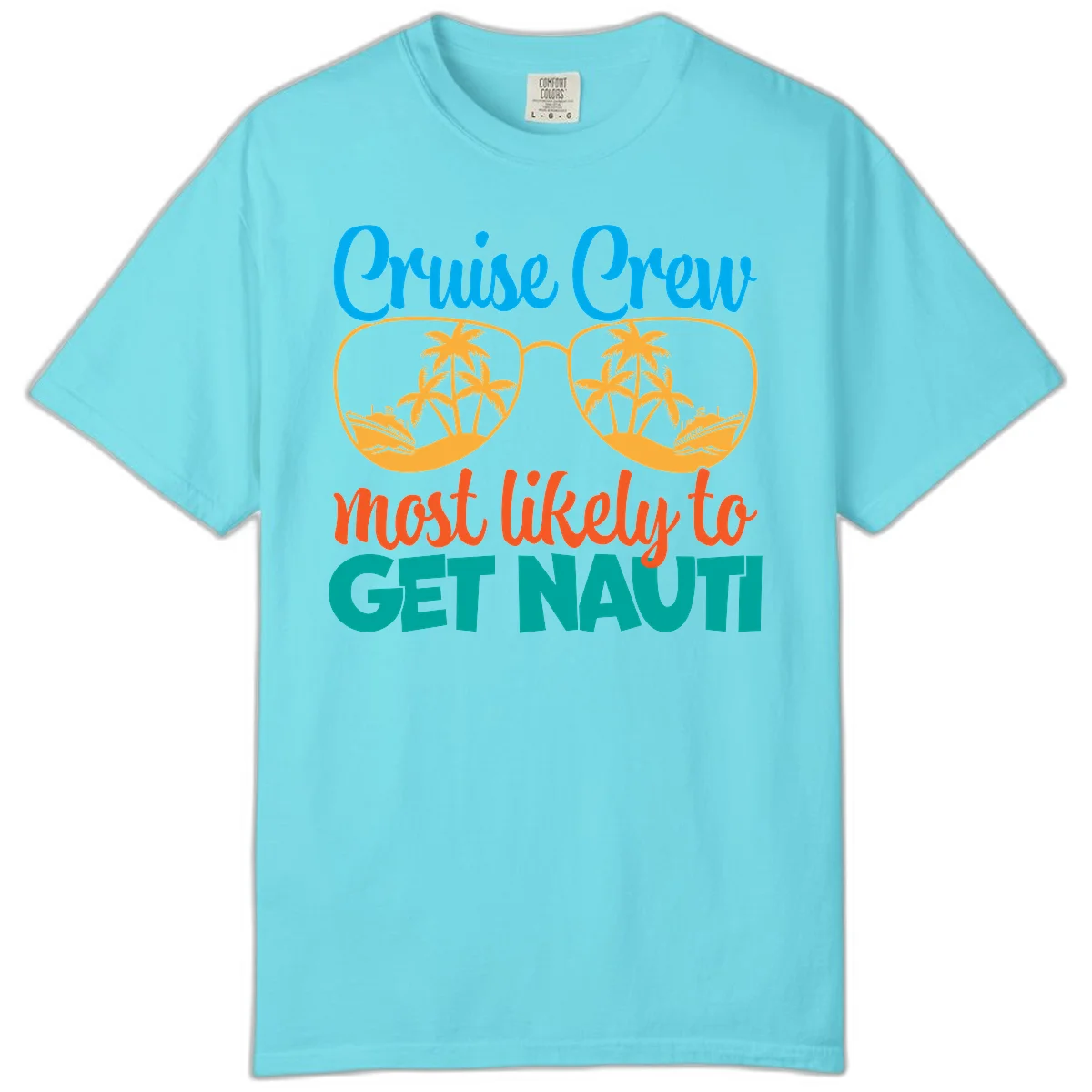 Cruise Crew Most Likely To Get Nautic Comfort Color in Lagoon Blue