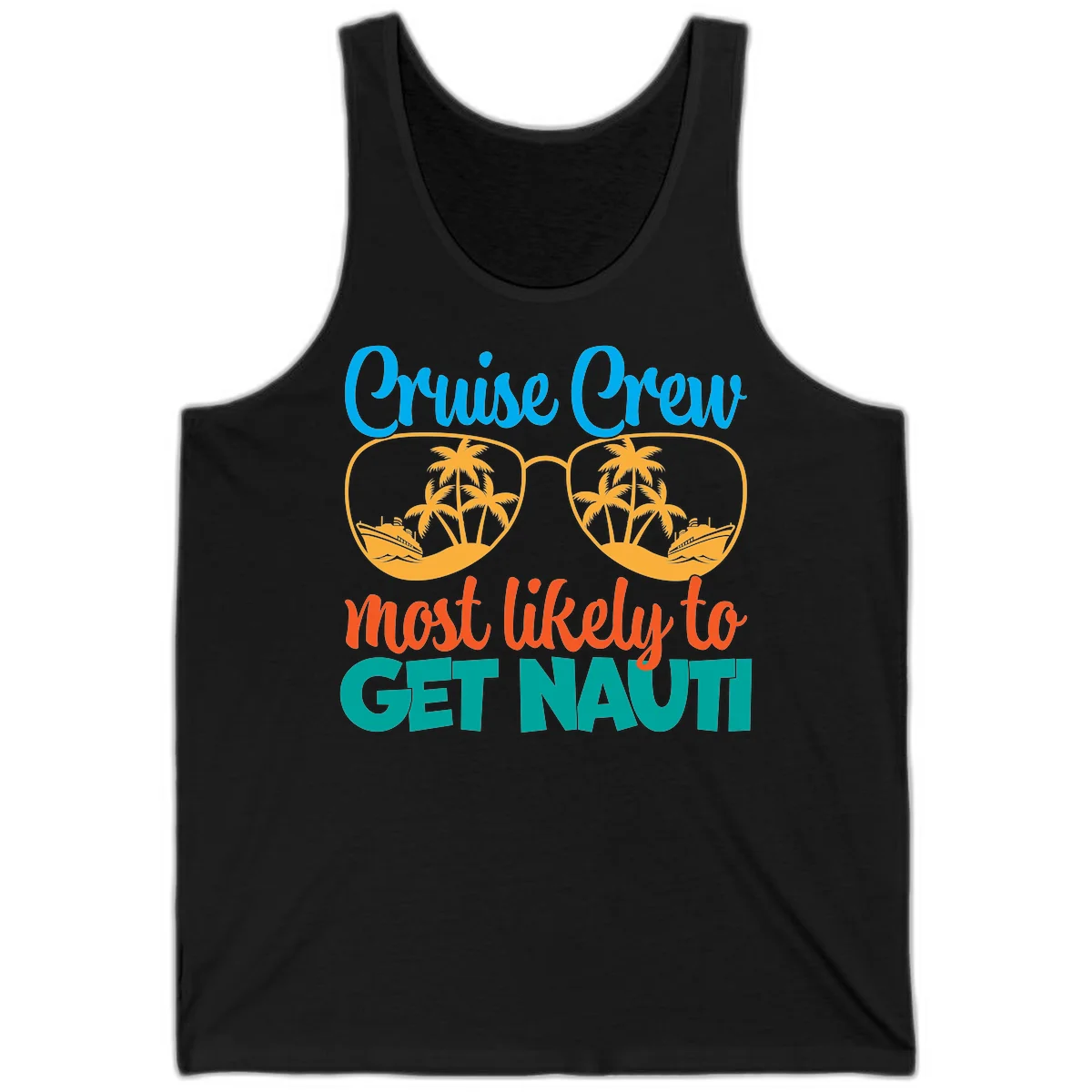 Cruise Crew Most Likely To Get Nautic Tank in Black