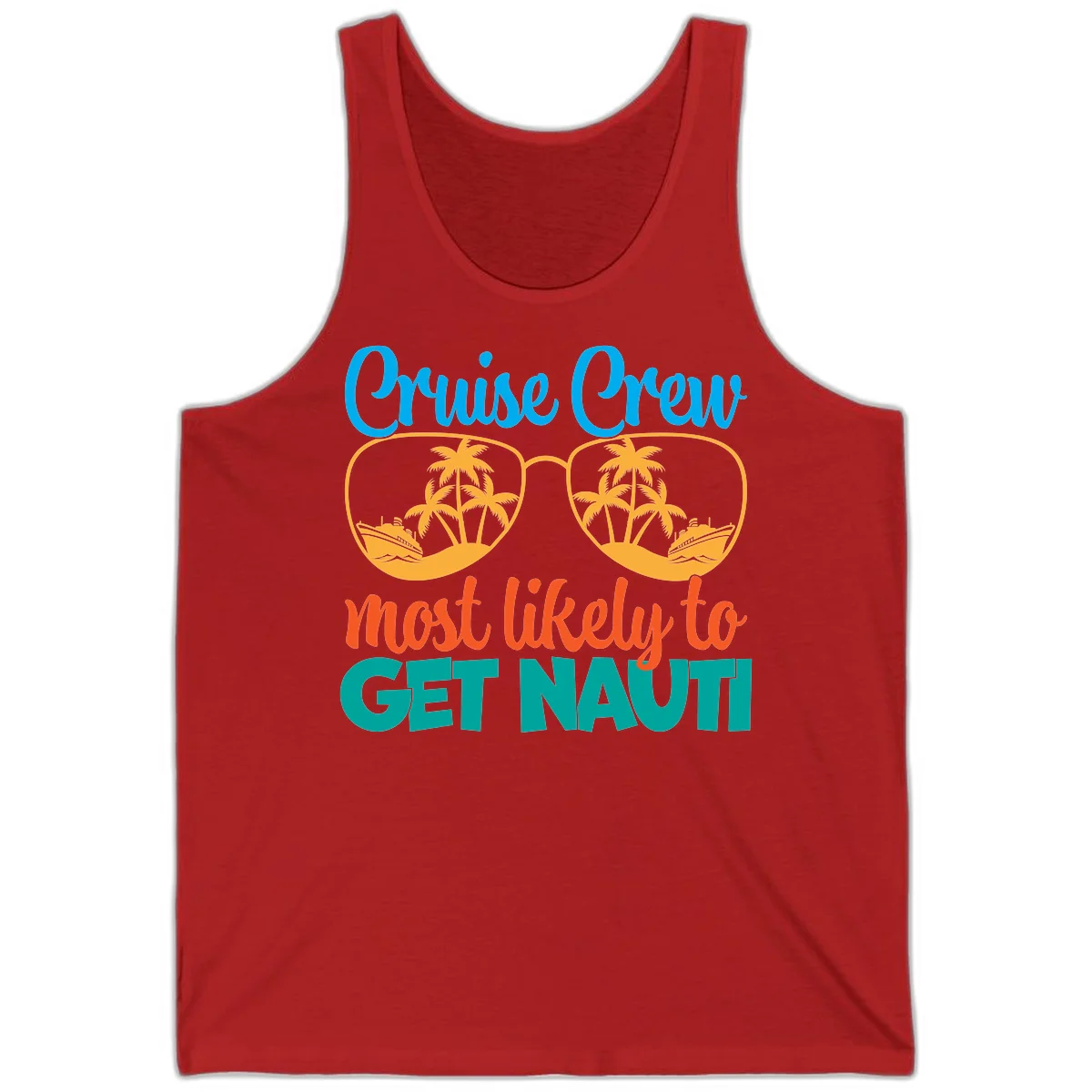Cruise Crew Most Likely To Get Nautic Tank in Red