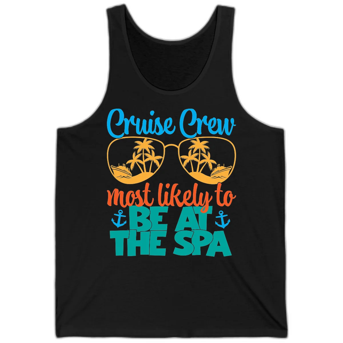 Cruise Crew Most Likely To Be At The Sea Tank in Black