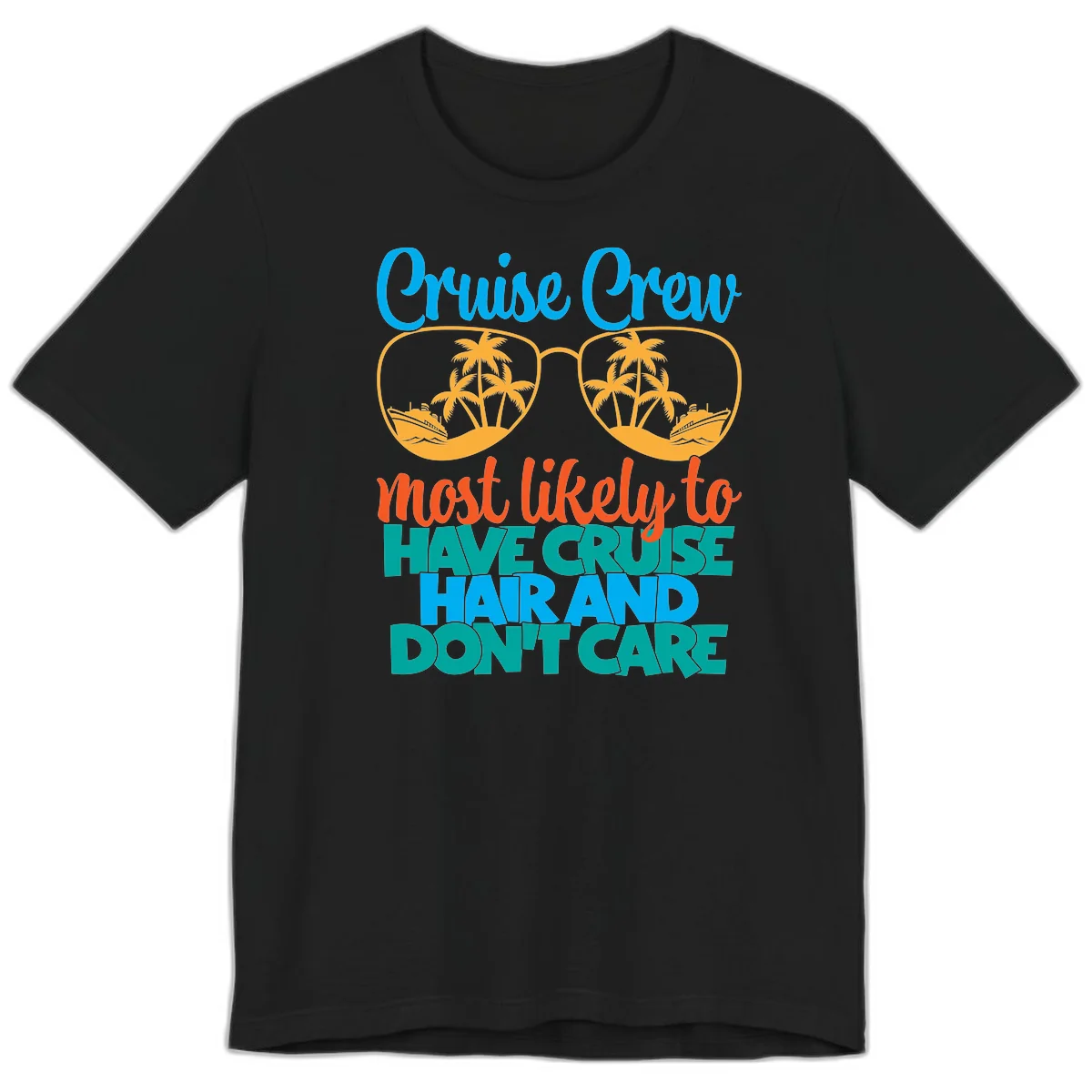 Cruise Crew Most Likely To Have Cruise Hand Premium T-Shirt in Black