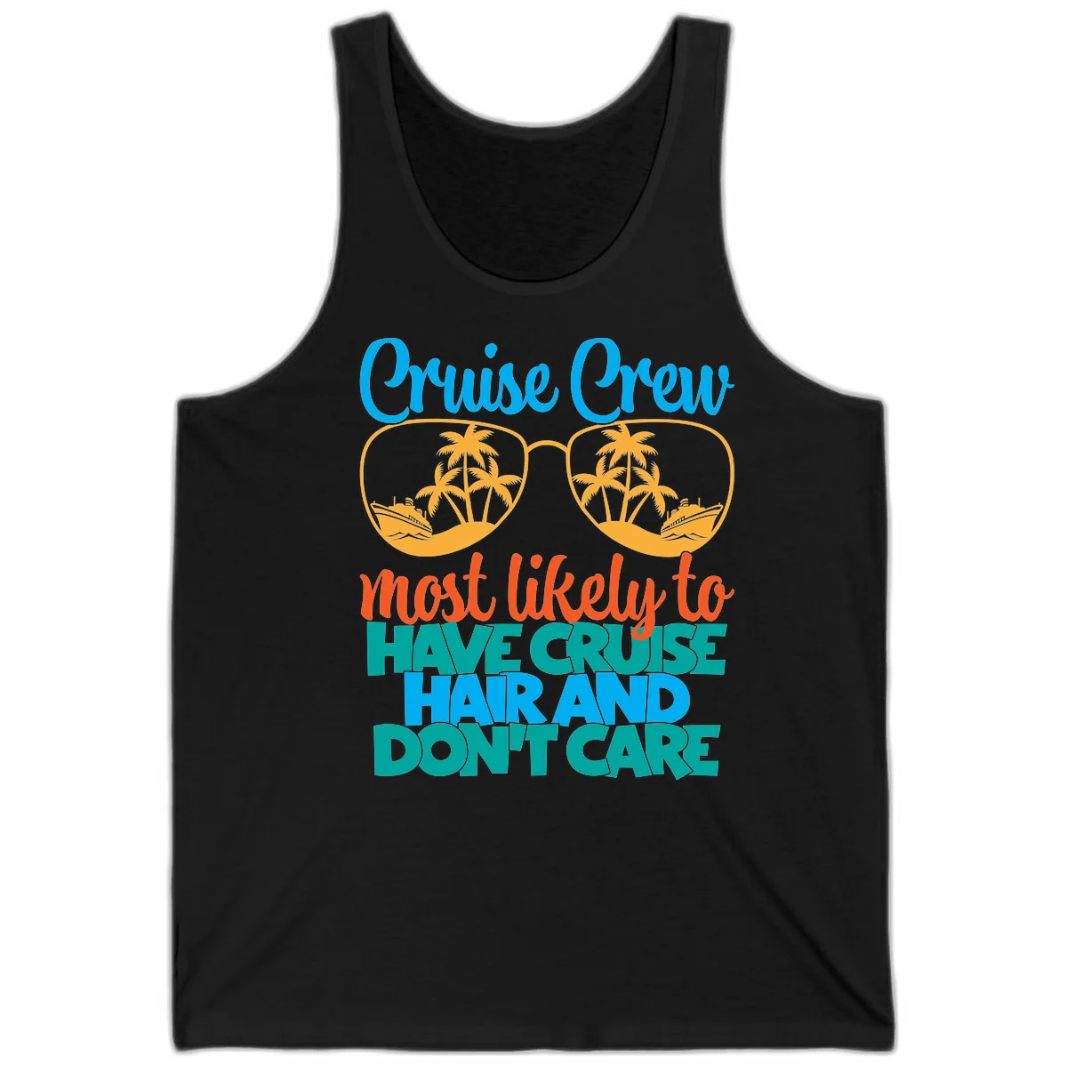 Cruise Crew Most Likely To Have Cruise Hand Tank in Black