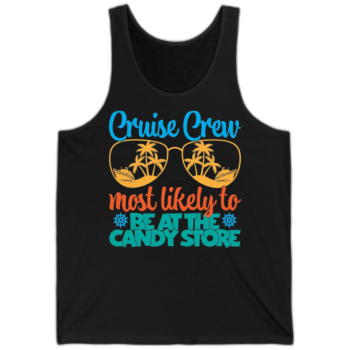 Cruise Crew Most Likely To Breathe Candy Store Tank in Black