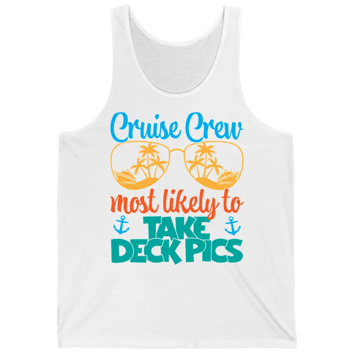 Cruise Crew What Likely To Take Deckpics Tank in White