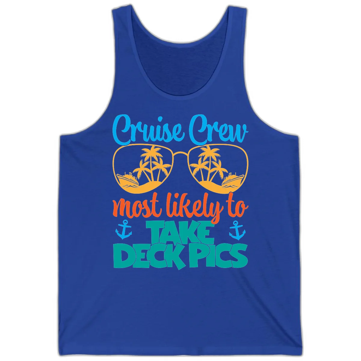 Cruise Crew What Likely To Take Deckpics Tank in True Royal