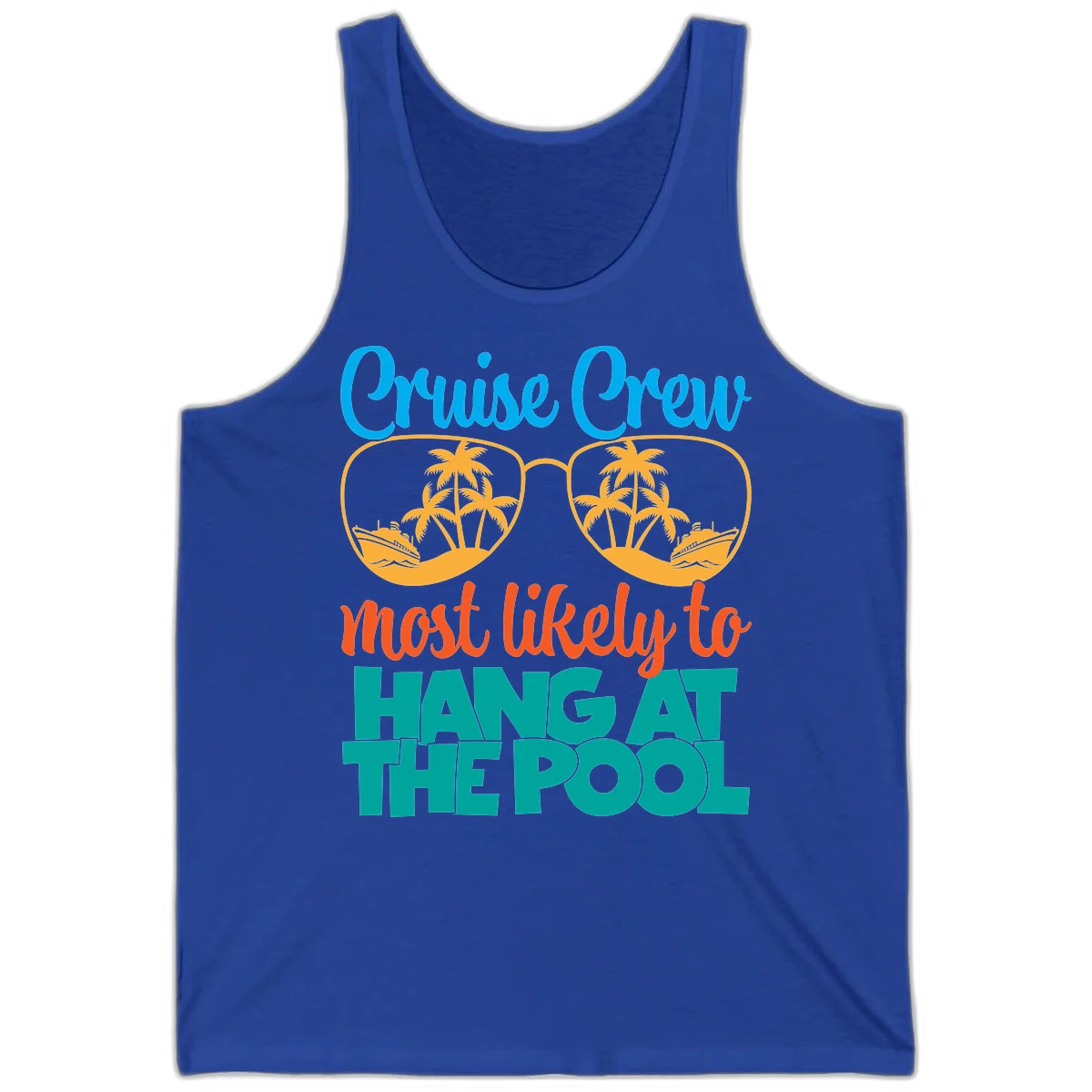 Cruise Crew What Likely To Hang At The Pool Tank in True Royal