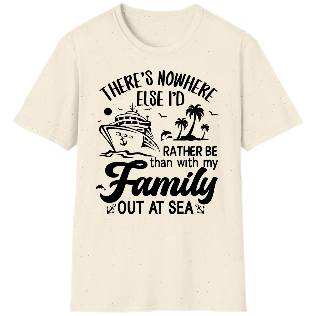 Rather Be Out At Sea T-Shirt in Natural