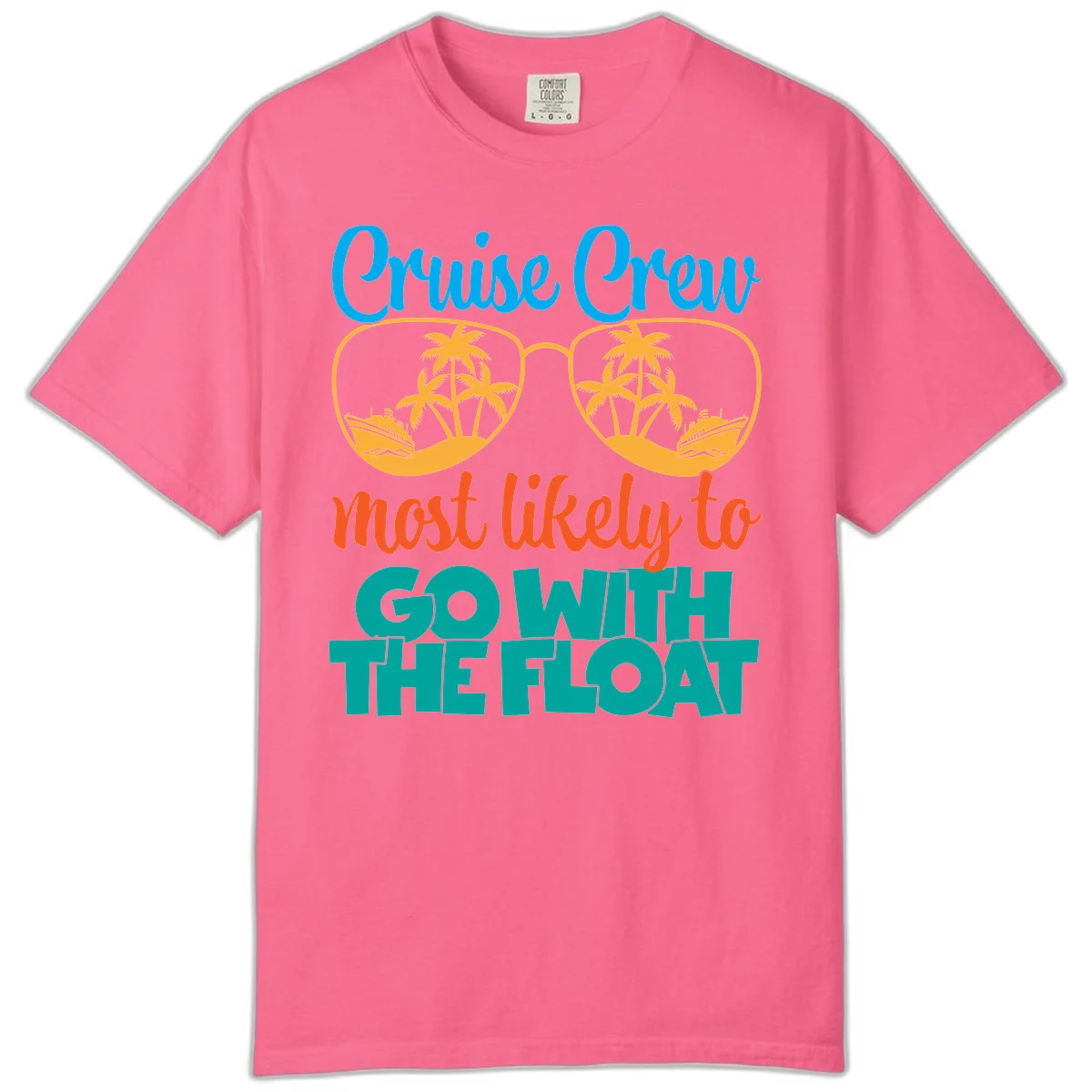 Cruise Crew Most Likely To Go With The Float Comfort Color in Crunchberry