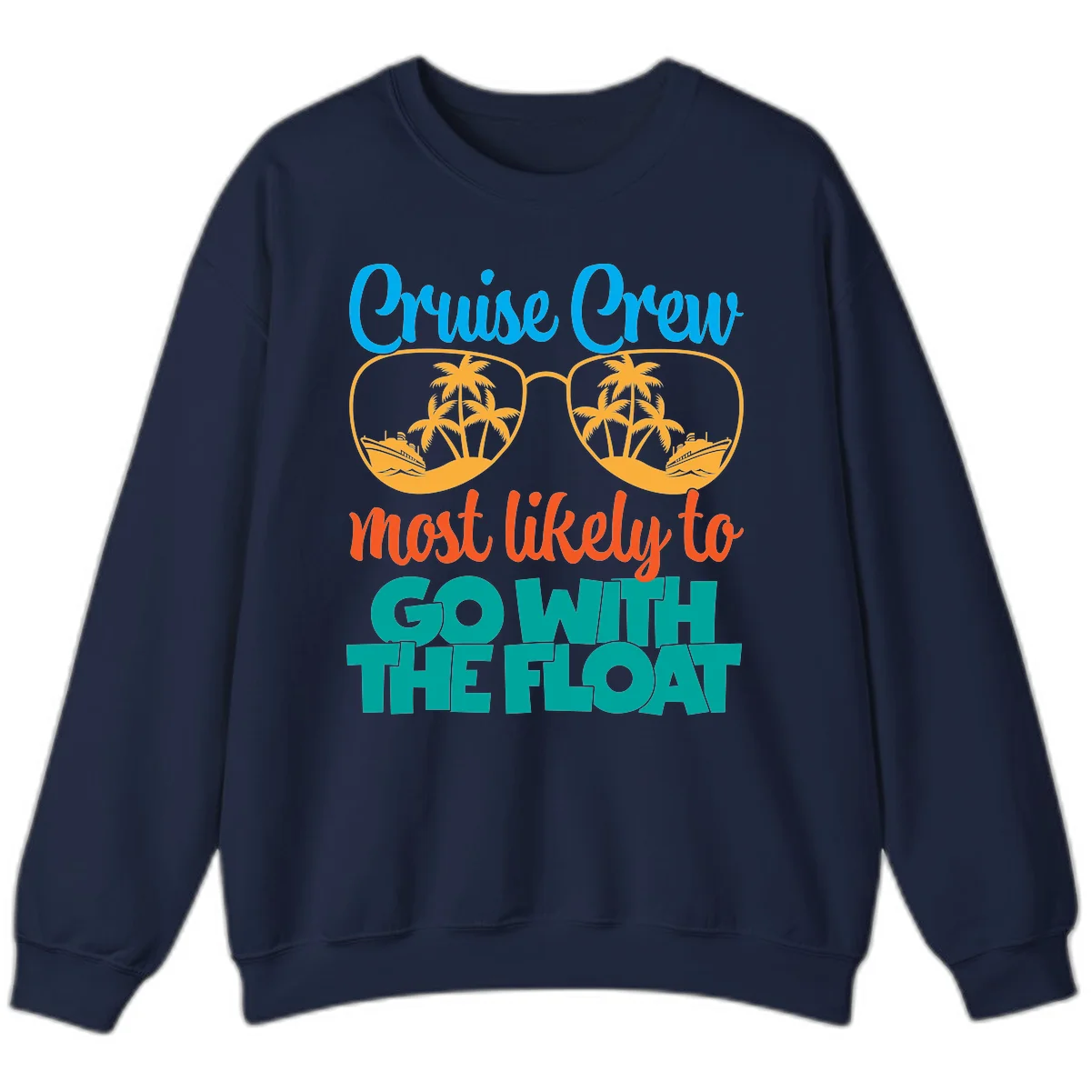 Cruise Crew Most Likely To Go With The Float Sweatshirt in Navy