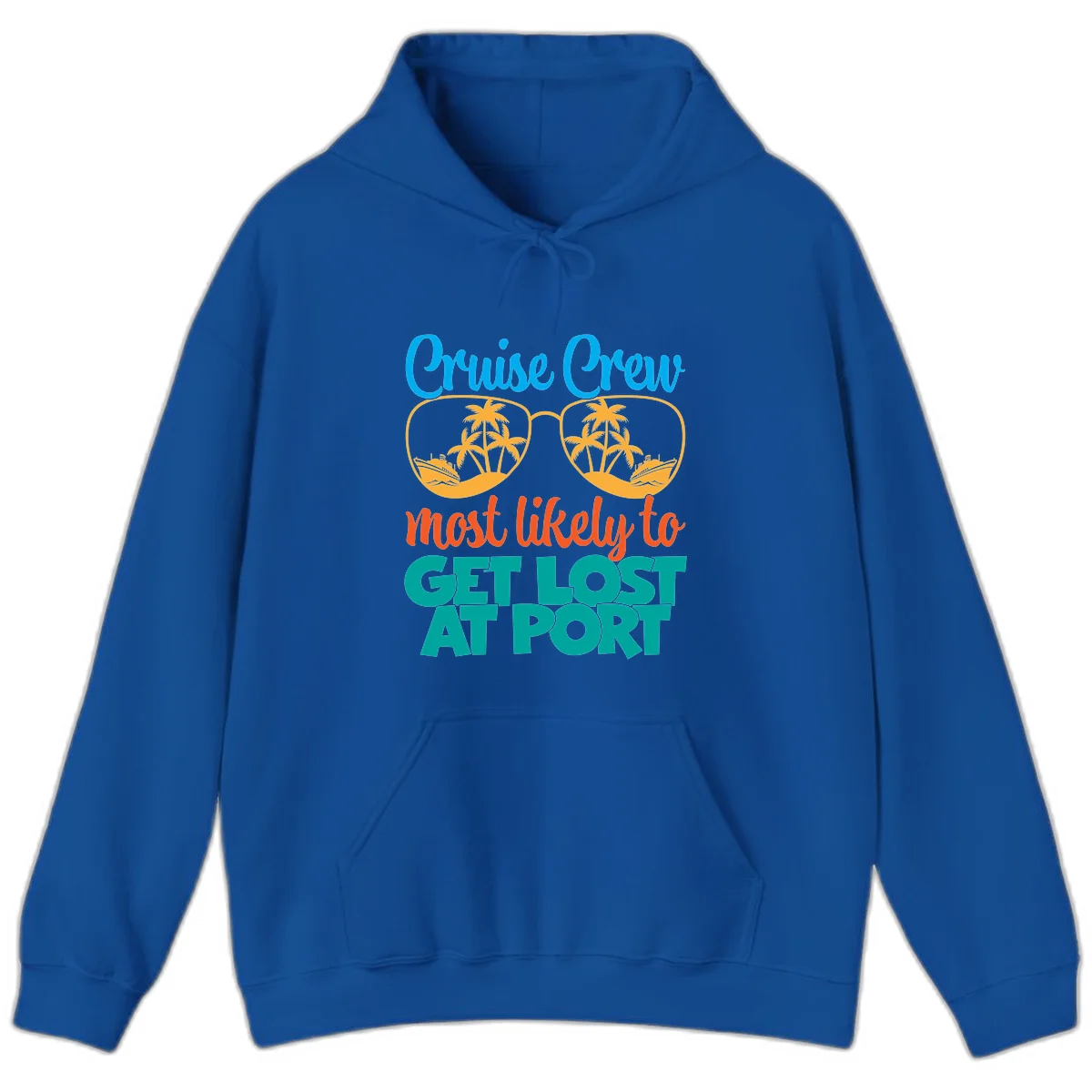 Cruise Crew Most Likely To Get Lost At Port Hoodie in Royal