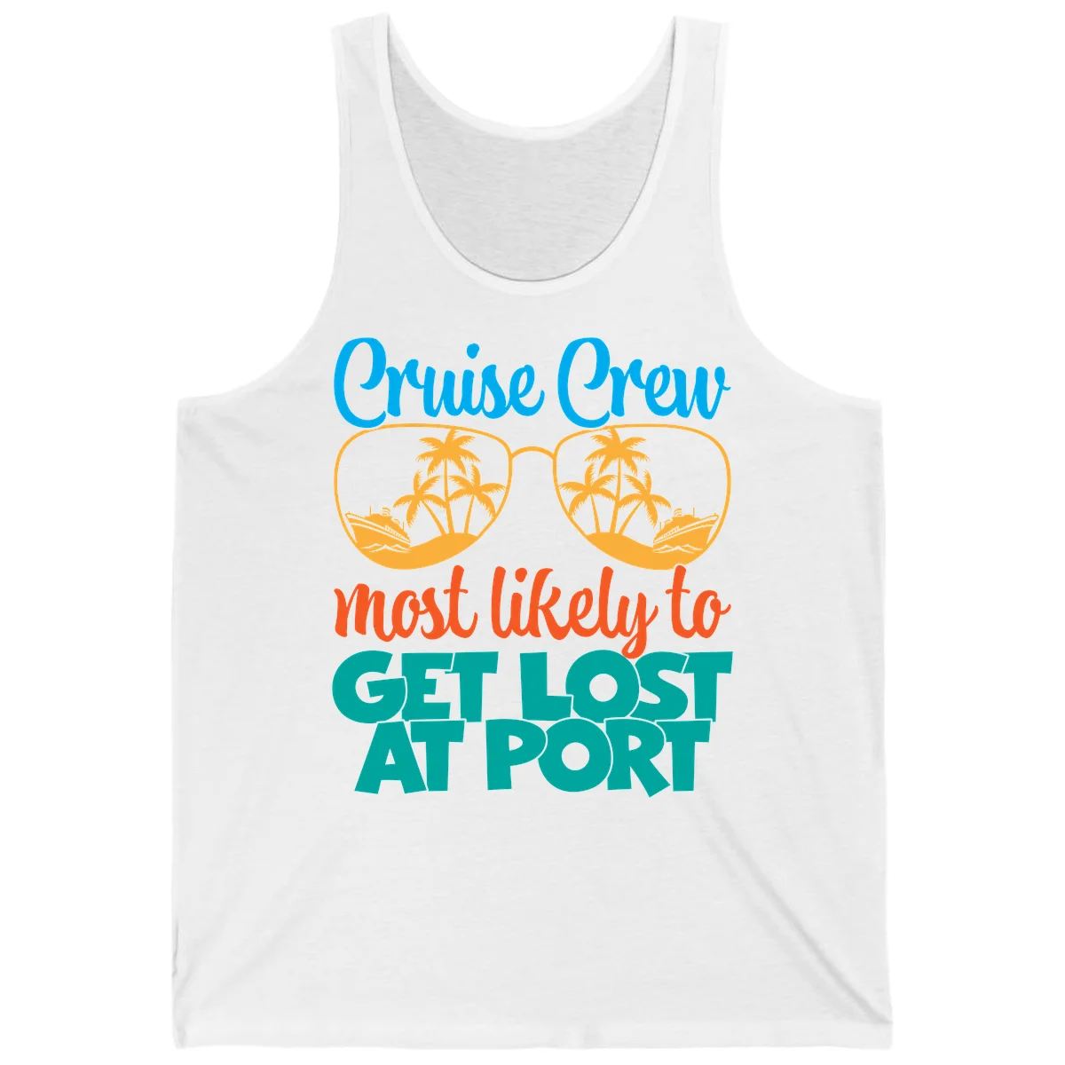 Cruise Crew Most Likely To Get Lost At Port Tank in White