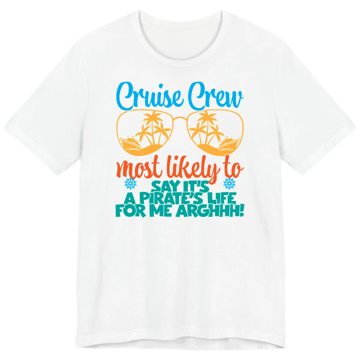 Cruise Crew Most Likely To Say Ahh Premium T-Shirt in White